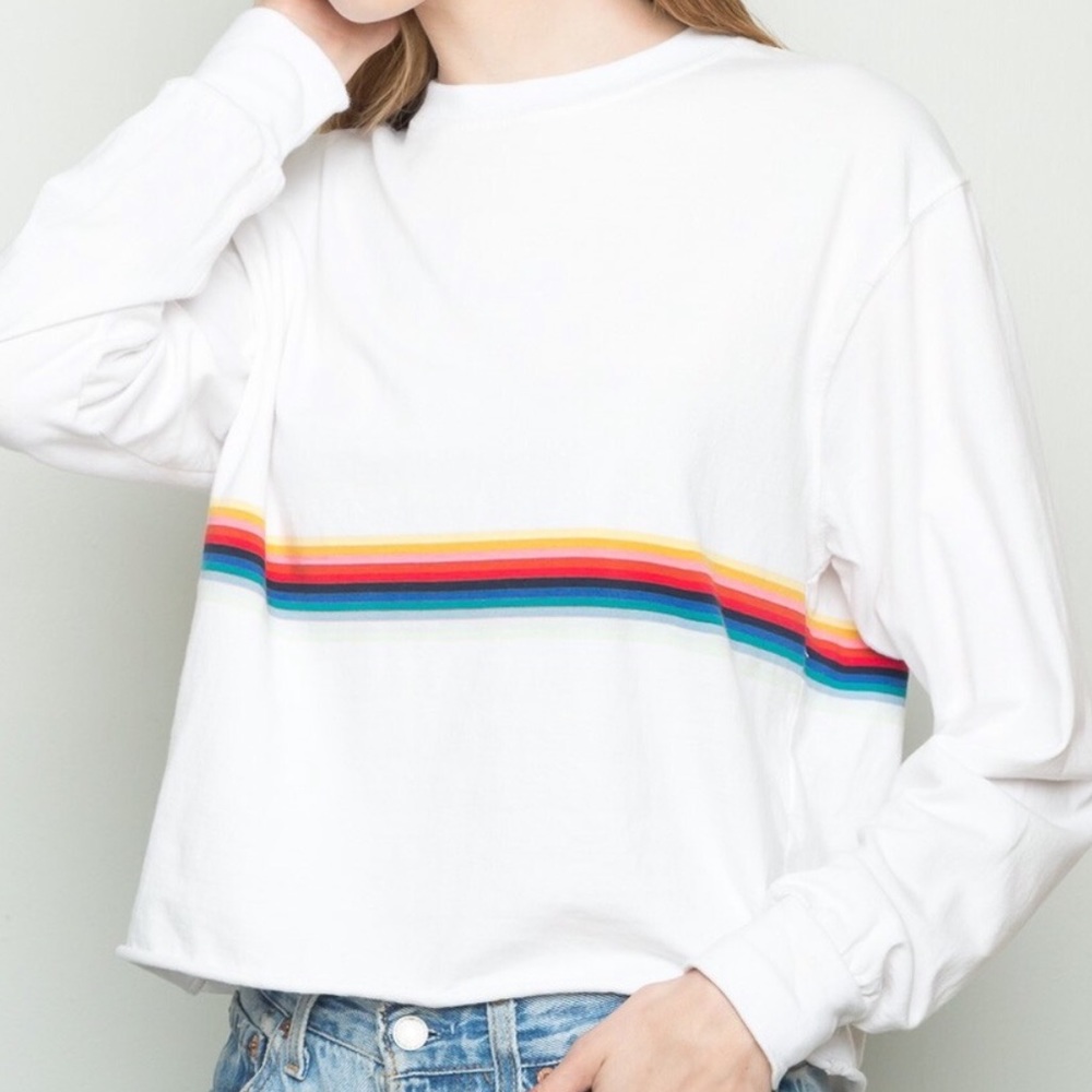 Brandy Melville rainbow long sleeve